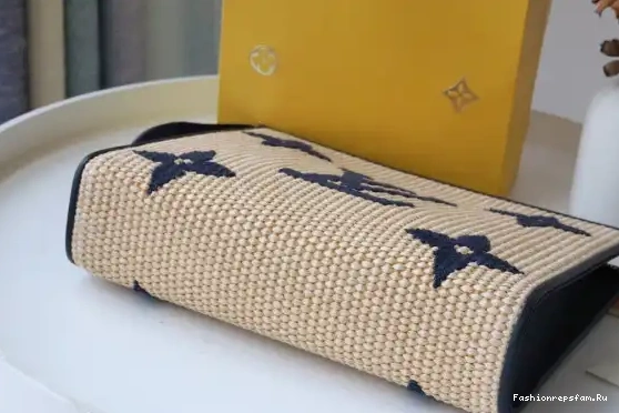 FS CHEAP Monogram Raffia Toiletry LOUIS VUITTON Pouch 0530